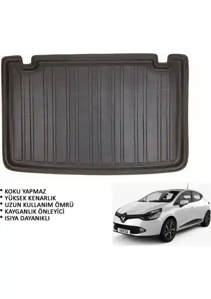 Renault Clio 4 HB İçin Dayanıklı ve Fonksiyonel Bagaj Havuzu Çözümü
