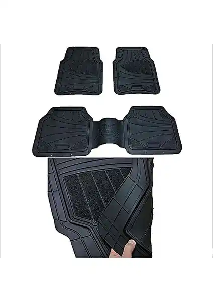 Renault Clio 4 İçin Elastomer Kauçuk Oto Paspasları Dayanıklı ve Estetik Tasarım