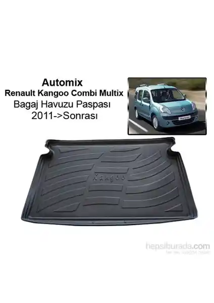 Renault Kangoo Multix İçin Dayanıklı ve Uyumluluk Sağlayan Bagaj Havuzu Özellikleri