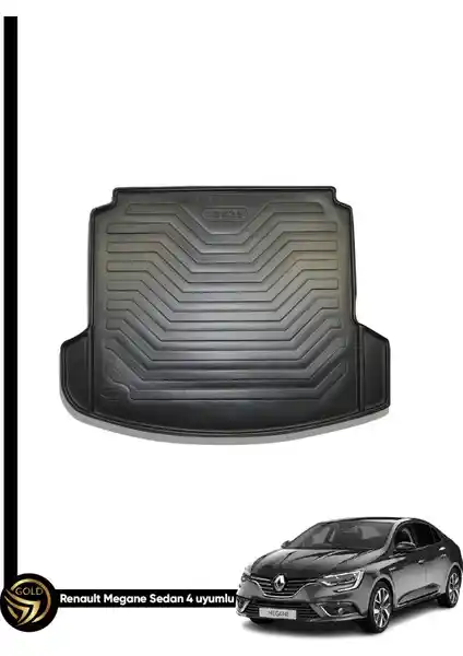 Renault Megane 4 Sedan İçin Gold Çift Kulak Bagaj Havuzu Ürünü Özellikleri ve Avantajları