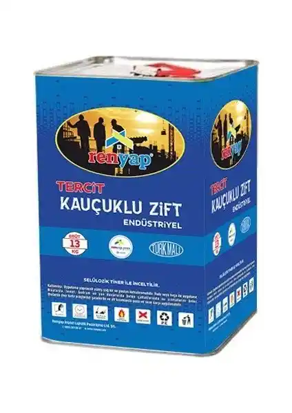 Renyap Zift Kauçuklu 3 kg Yalıtım Malzemesi Beton ve Ahşap Yüzeyler İçin