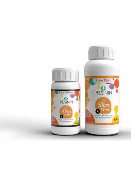 Resinin Slim Extra 750 Gr A+B Epoksi Reçine Şeffaf ve Dayanıklı Uygulama Rehberi