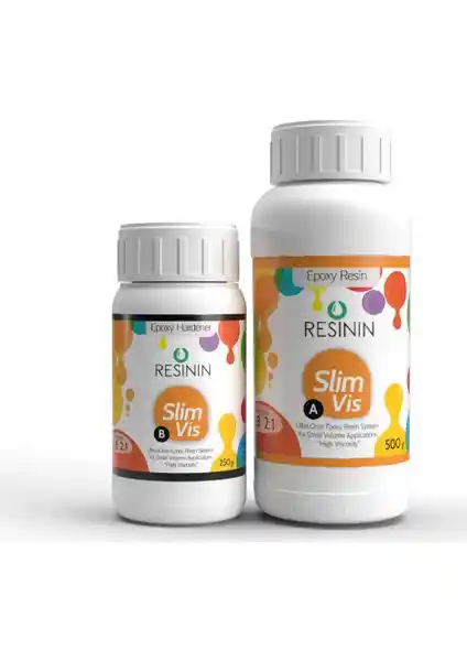 Resinin Slim Vis 750 Gr A+B Epoksi Reçine: Şeffaf ve Yoğun Uygulama Kılavuzu