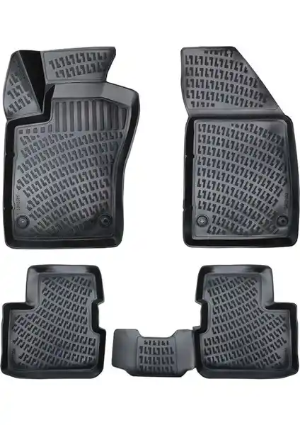 Rizline Fiat Egea Sedan 2015-2021 3D Havuzlu Paspaslar: Dayanıklı ve Estetik Koruma Çözümü