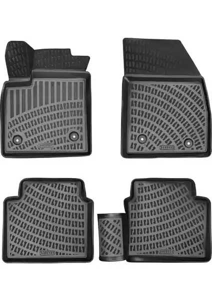 Rizline Ford Focus 5 3D Havuzlu Paspas 2019 ve Sonrası Modeller İçin Dayanıklı ve Uyumluluk Sağlayan Ürün