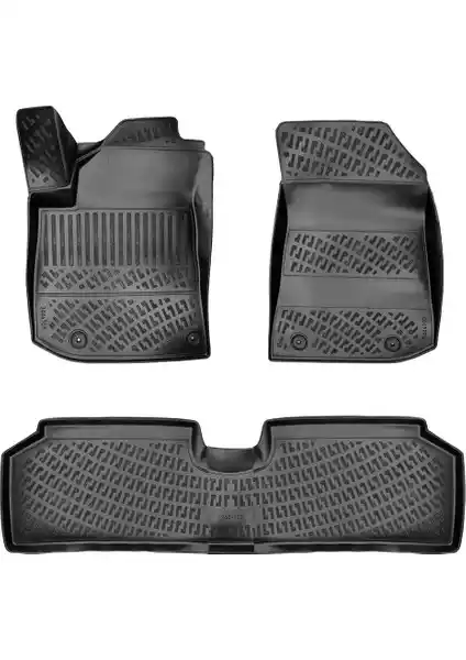 Rizline Kia Niro Elektrikli 2022 Sonrası İçin Uygun 3D Havuzlu Siyah Paspas Özellikleri