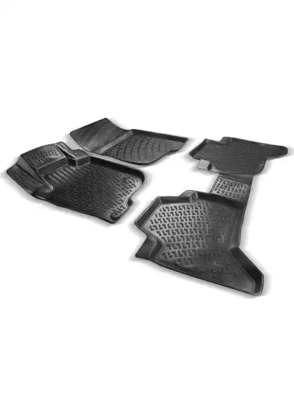 Rizline Mitsubishi L200 2005-2015 için 3D Havuzlu Paspaslar Kaliteli ve Güvenilir Koruma