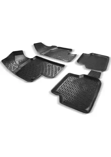 Rizline Peugeot 207 İçin 3D Havuzlu Paspaslar Dayanıklı ve Hijyenik Tasarım