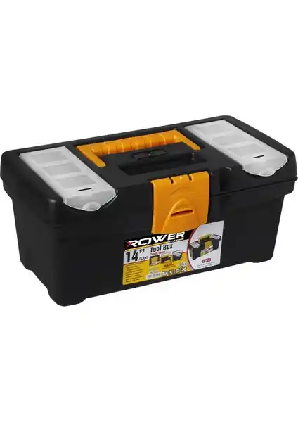 Rowermax 14 İnç Plastik Takım Çantası: Hafif, Dayanıklı ve Çok Amaçlı Saklama Çözümü