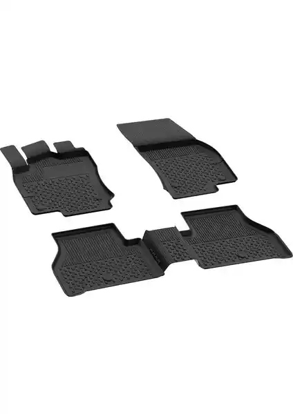 Sahler Ford Connect 2002-2013 Uyumlu 4.5D Havuzlu Paspas ile İç Zemin Koruma ve Estetik