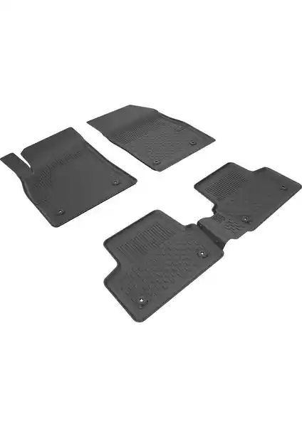 Sahler Opel Astra J (2012-2019) İçin Yüksek Kalite Havuzlu Siyah Paspas Seti