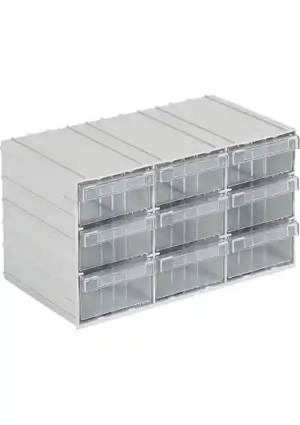 Sembol Plastik Set 120-9 Plastik Çekmeceli Kutu: Dayanıklı ve Pratik Depolama Çözümü