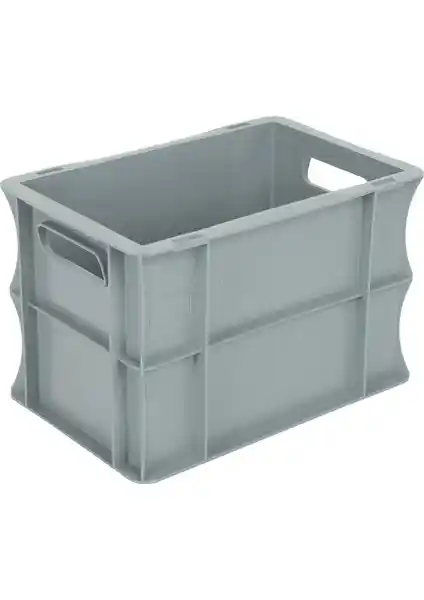 Sembol Plastik SPK 3220 Kapalı Sanayi Tipi Plastik Kasa Endüstriyel Depolama Çözümü