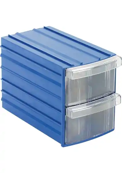 Sembol Plastik Y92 Plastik Oval Çekmeceli Kutu: Dayanıklı ve Ekonomik Saklama Çözümü