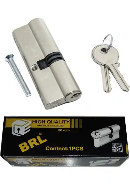 Şenel PVC Pimapen Kapı Kilit Göbeği Barel 90 mm Güvenlik ve Dayanıklılık Artırıcı