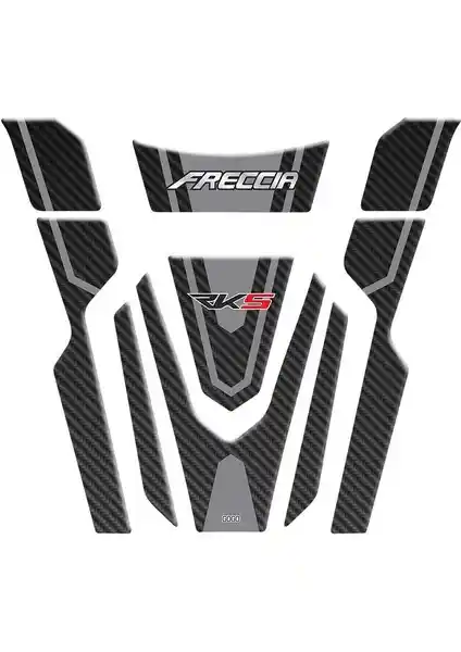 Sevgent Rks Freccia 150 cc 2022 Uyumlu Tank Pad Seti Koruma ve Estetik Sağlar