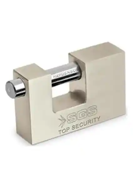 SGS Saten Kaplama Kayar Milli Asma Kilit 70mm Güvenlik ve Estetik İçin Uygun