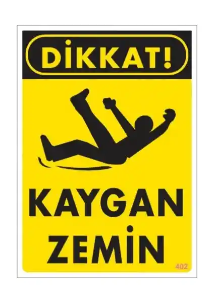 Sönsan Uyarı Levhaları Kaygan Zemin Uyarısı Güvenliği ve Dayanıklılığıyla Öne Çıkıyor