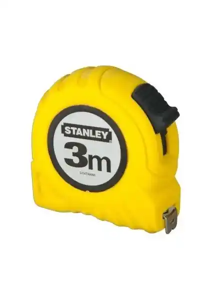 Stanley 1-30-487 Çelik Şerit Metre 3 Metre Uzunluk ve Dayanıklı Tasarım