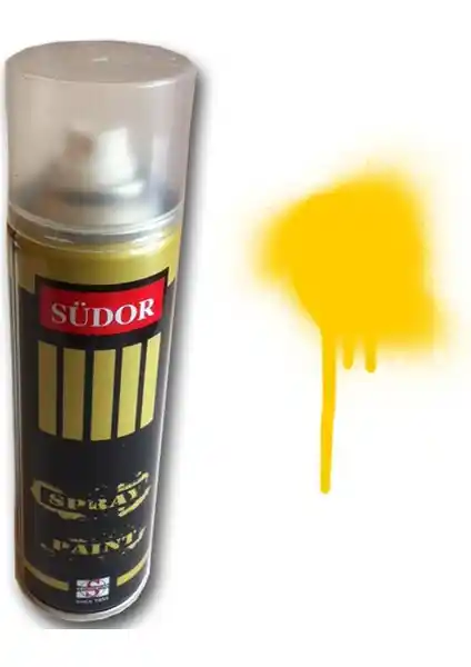 Südor Sprey Boya Sarı 200 ml: Çok Yönlü, Hızlı Kuruyan ve Pratik Sprey Boya