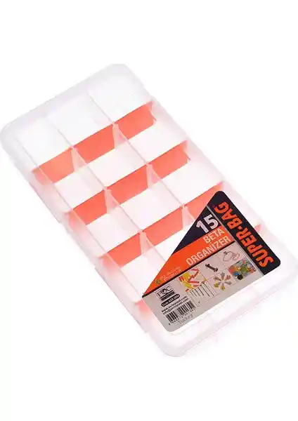 Super-Bag 15 Bölmeli Beta Organizer: Dayanıklı ve Çok Amaçlı Düzenleme Çözümü