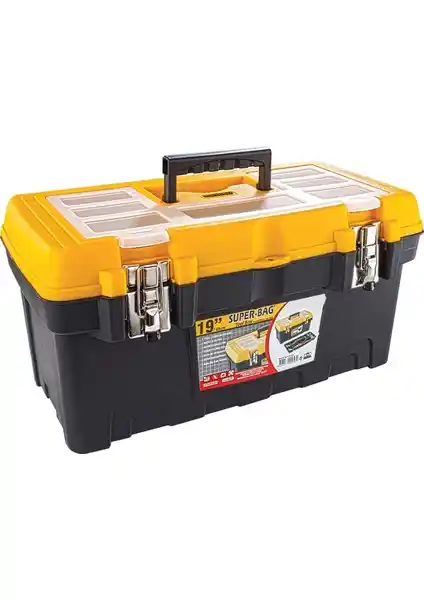 Super-Bag 19'' El Aleti Tamirci Teknisyen Takım Çantası Güçlü ve Dayanıklı Tasarımıyla Profesyonellere Uygun
