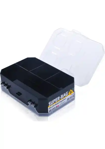 Super-Bag 8 Bölmeli Alfa Çift Taraflı Organizer ile Pratik ve Dayanıklı Düzen Çözümü