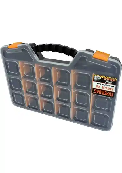 Super Bag Civata Çantası Mega 20 Güçlü, Dayanıklı ve Çok Amaçlı Depolama Çözümü