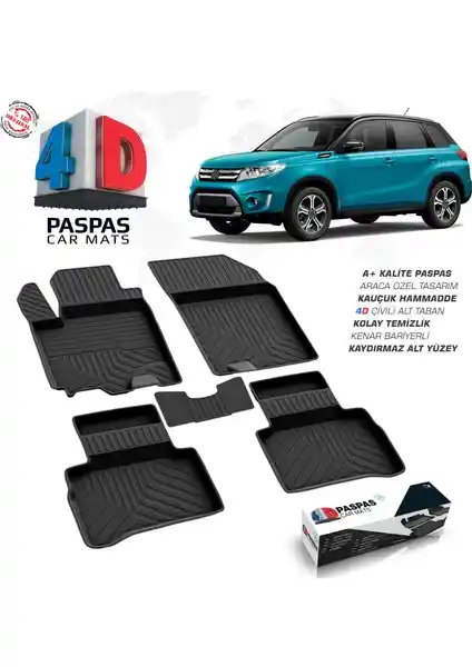 Suzuki Vitara 4D Havuzlu Paspas Ürün Özellikleri ve Dayanıklılığı Hakkında Bilgi
