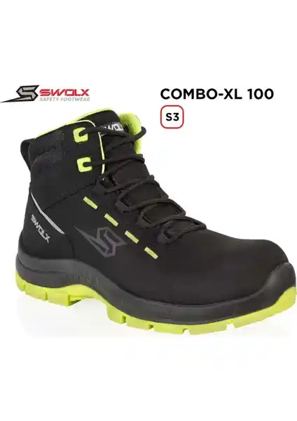 Swolx İş Ayakkabısı Combo-Xl 100 S3 Güvenlik ve Konfor Bir Arada Sağlar