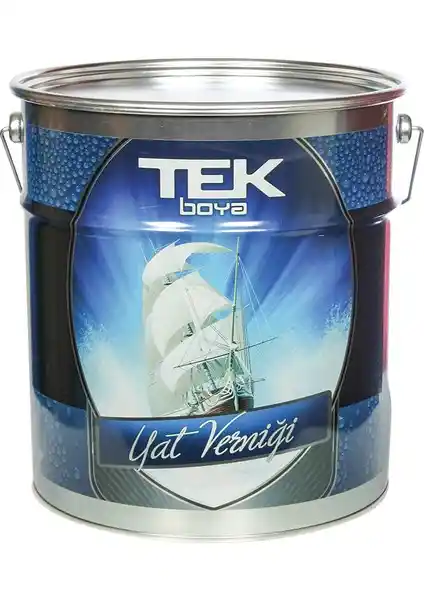 Tek Boya Yat Vernik 2,5 Lt Dış Mekan ve Ahşap Yüzeyler İçin Dayanıklı Koruma
