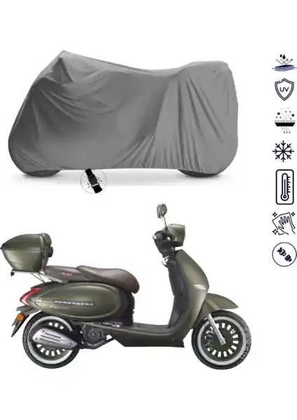 Teksin Arora Cappuccino 125 Motosiklet Brandası: Dayanıklılık ve Koruma Özellikleri