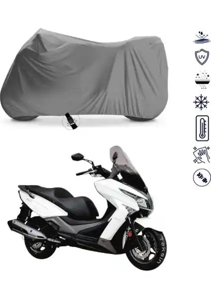 Teksin Rks Freccia 150 Motosiklet Brandası: Çok Mevsim Dayanıklı ve Güvenli Koruma
