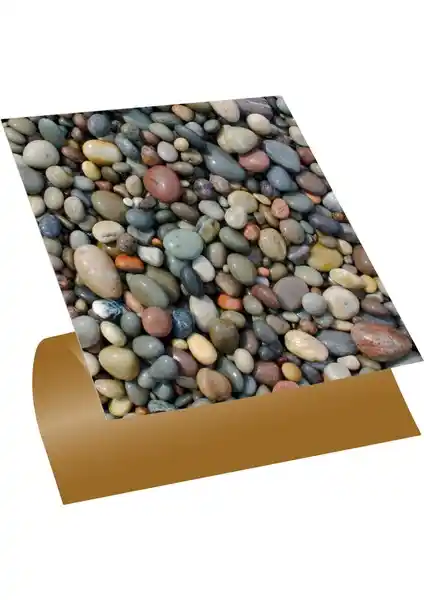 Tink Kendinden Yapışkanlı Çakıl Taşı Desenli PVC Karo ile Modern ve Kolay Dekorasyon Çözümleri