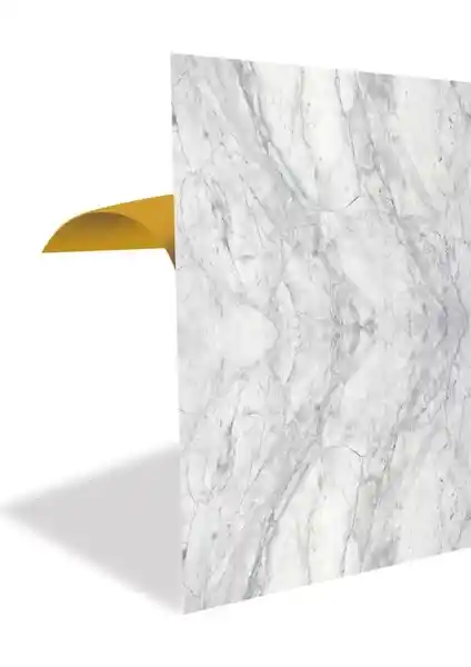 Tink Kendinden Yapışkanlı Gri Ağ Mermer Desenli PVC Paneli ile Modern ve Şık İç Mekan Tasarımları