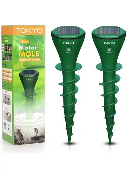Tokyo Maximus Güneş Enerjili Bahçe Tipi Fare ve Haşere Kovucu Doğal ve Güçlü Koruma