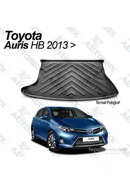 Toyota Auris 2013 Sonrası İçin Uygun Güvenli ve Dayanıklı Bagaj Havuzu Ürünü