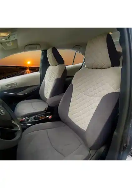 Toyota Corolla 2019 ve Üzeri Modeller İçin Özel Tasarım Tay Tüyü Oto Koltuk Kılıfı