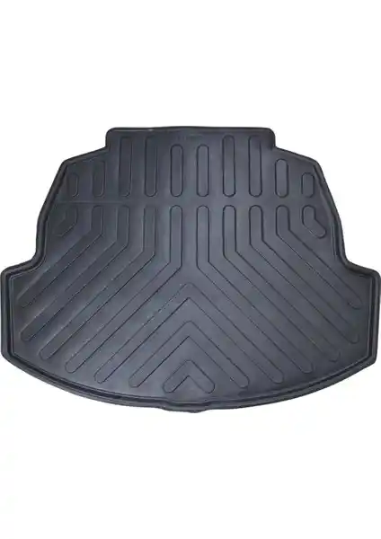 Toyota Corolla Sedan 2019 için 3D Bagaj Havuzu Siyah Çevre Dostu ve Dayanıklı Tasarım