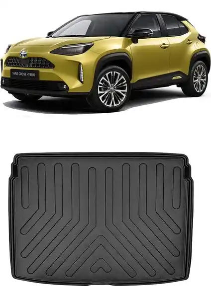 Toyota Yaris Cross 2022 Sonrası İçin Rizline 3D Bagaj Havuzu Detaylı İnceleme