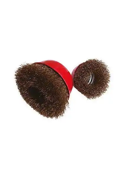 UGR Saçaklı Tel Çanak Fırça 75 mm M14 - Endüstriyel ve inşaat yüzey temizliği için güçlü araç