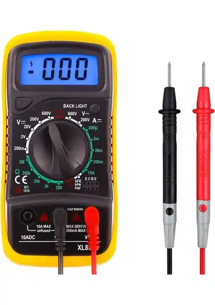 UniChrome XL830L Dijital Multimetre: Taşınabilir ve Güvenilir Elektrik Ölçüm Aracı