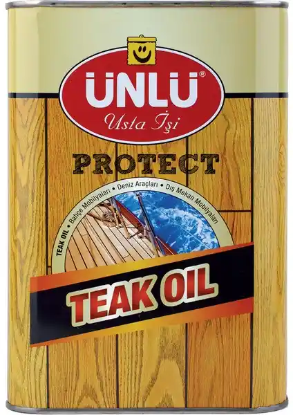 Ünlü Boya Ünlü Teak Oıl ile Ahşap Koruma ve Bakım Çözümleri