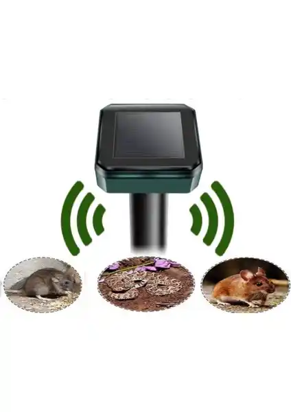 Uscvis Güneş Enerjili Fare Köstebek ve Yılan Kovucu: Doğal ve Güvenilir Haşere Kontrol Çözümü