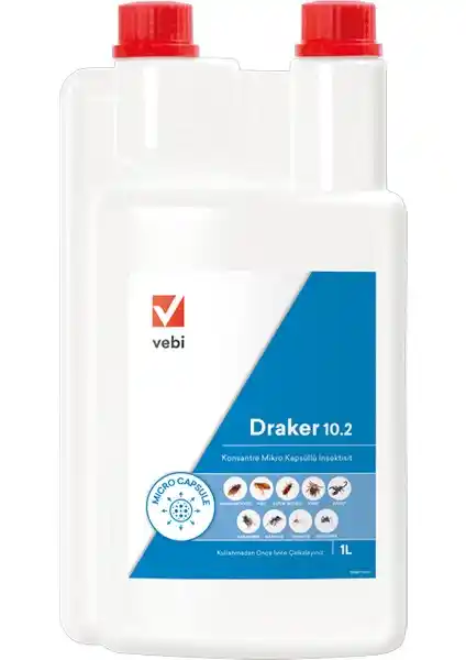 VEBİ VEBİ Draker 10.2 Konsantre Haşere Öldürücü Ürün Özellikleri ve Kullanım Alanları