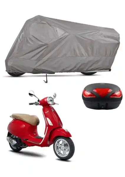 Vespa Primavera 150 İçin Dört Mevsim Uyumlu Motosiklet Brandası Güvenli Koruma