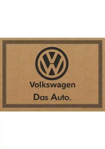 Volkswagen Amblemli Paspas Kağıdı 100 Adet - Dayanıklı ve Estetik Araç Temizliği Ürünü