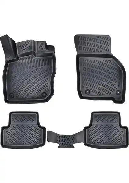 Volkswagen Golf 8 için 3D Havuzlu Paspaslar Konfor ve Koruma Sağlar