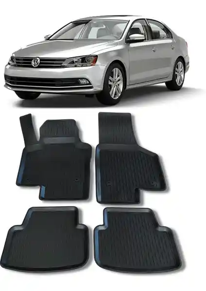 Volkswagen Jetta 2011 ve Sonrası İçin Uygun 3D Havuzlu Paspas Ürünü Tanıtımı