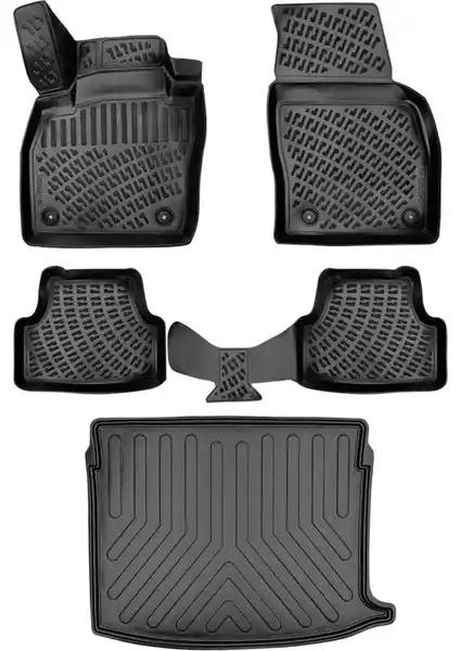 Volkswagen Taigo 2020 Sonrası Rizline 3D Paspas ve Üst Bagaj Havuzu Seti Özellikleri ve Avantajları
